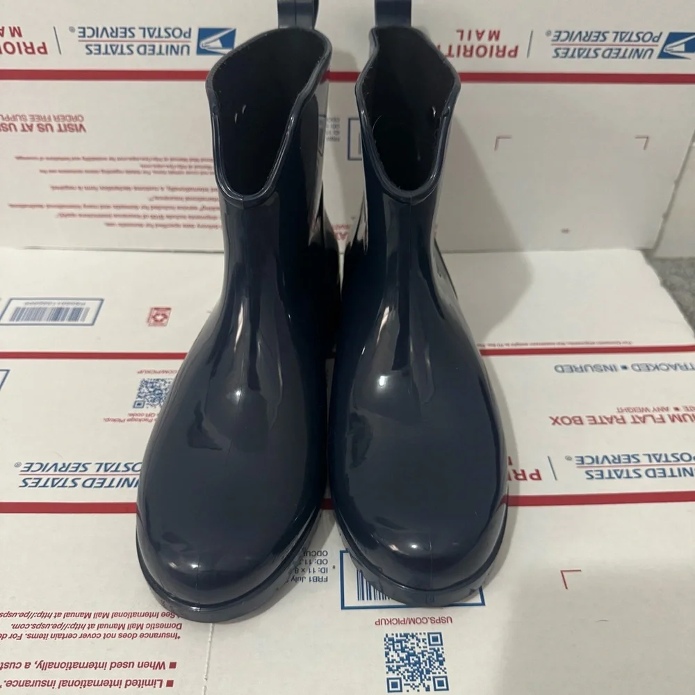 Animo Italia Zea Ladies Waterproof Ankle Boots, Navy Size Size:37W (US-6W)